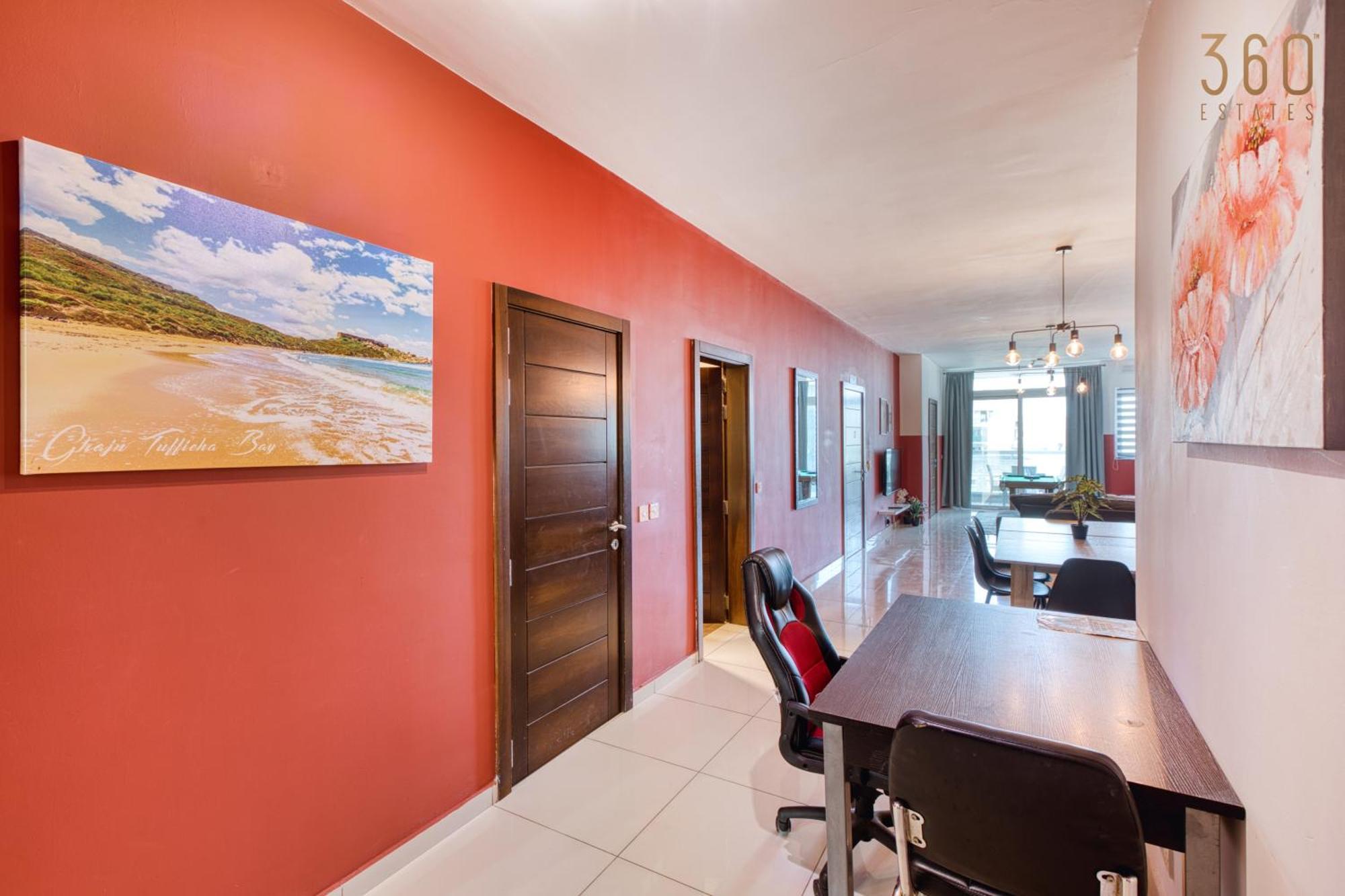 A Lovely 3 Bedroom, 3 Baths Home In The Centre Of Gzira By 360 Estates المظهر الخارجي الصورة