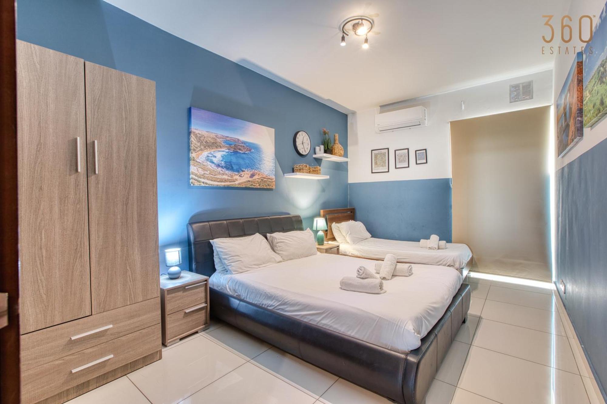 A Lovely 3 Bedroom, 3 Baths Home In The Centre Of Gzira By 360 Estates المظهر الخارجي الصورة