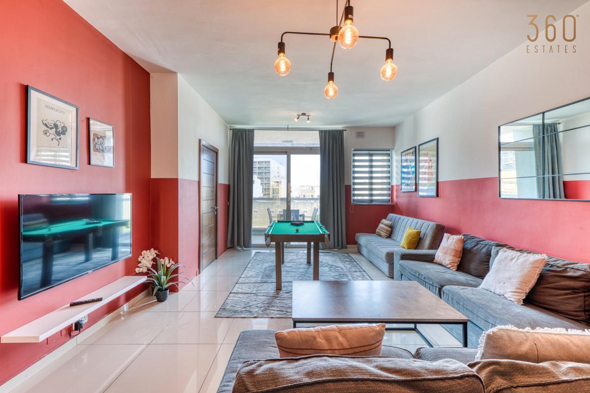 A Lovely 3 Bedroom, 3 Baths Home In The Centre Of Gzira By 360 Estates المظهر الخارجي الصورة