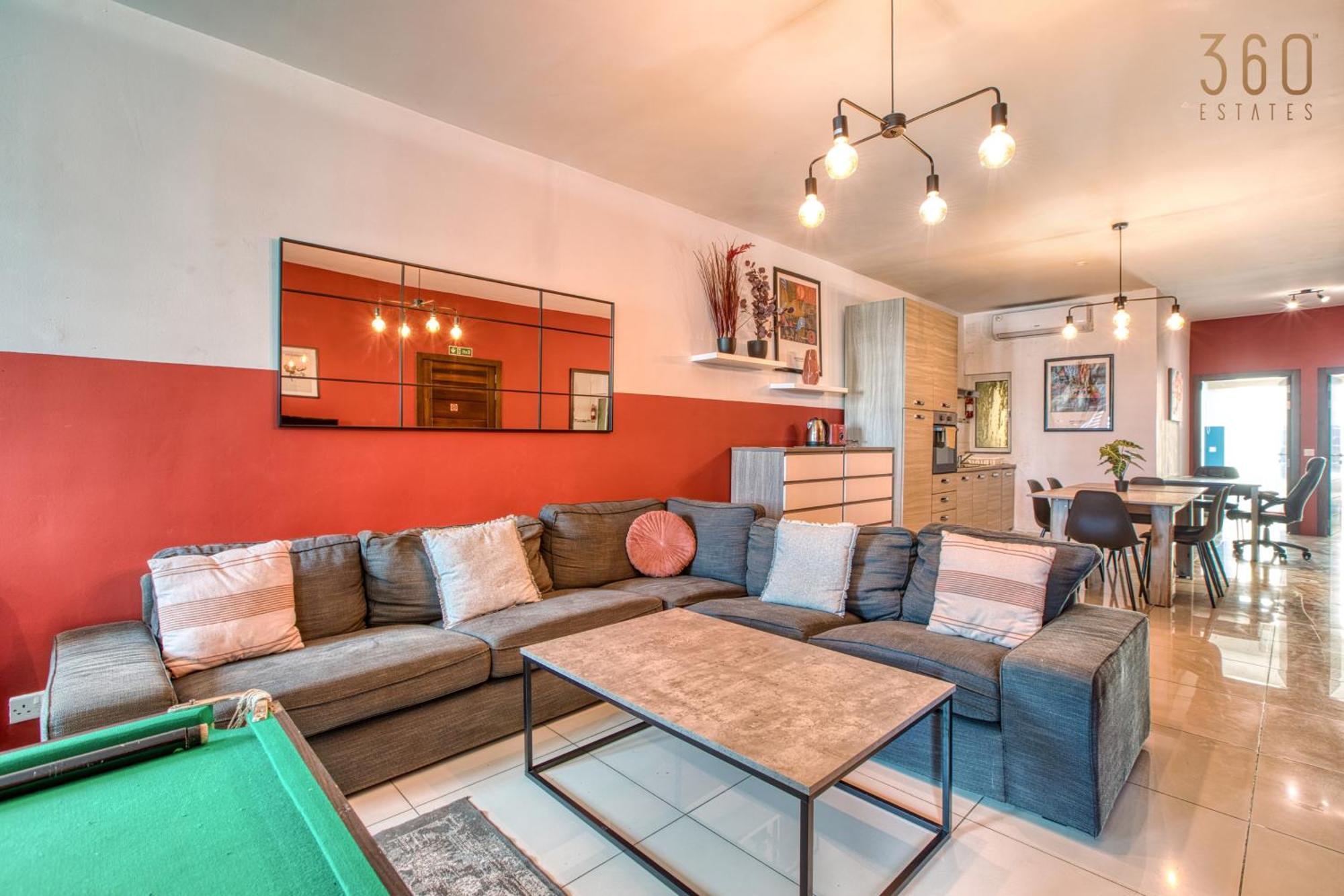 A Lovely 3 Bedroom, 3 Baths Home In The Centre Of Gzira By 360 Estates المظهر الخارجي الصورة